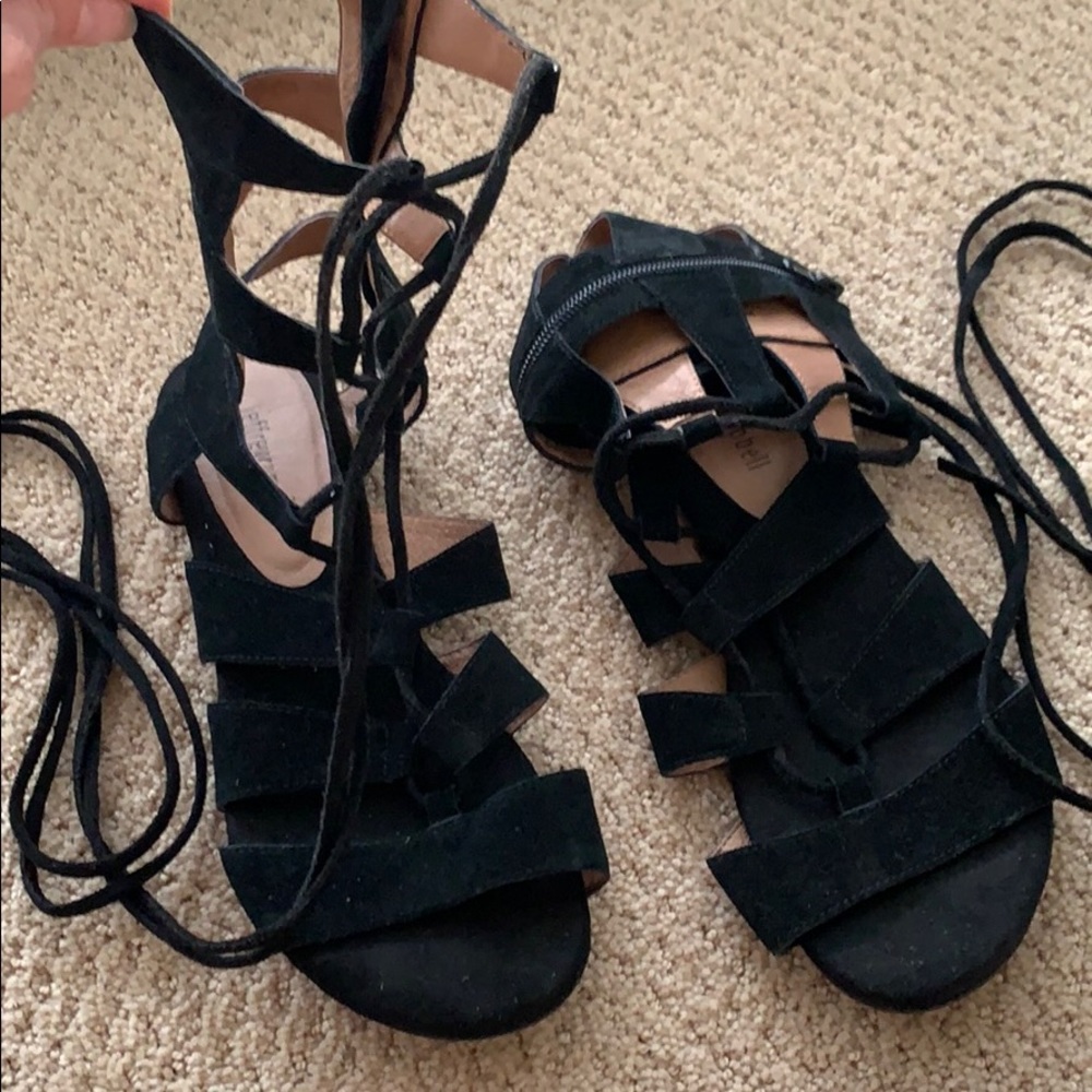 Jeffrey Campbell lace up sandals